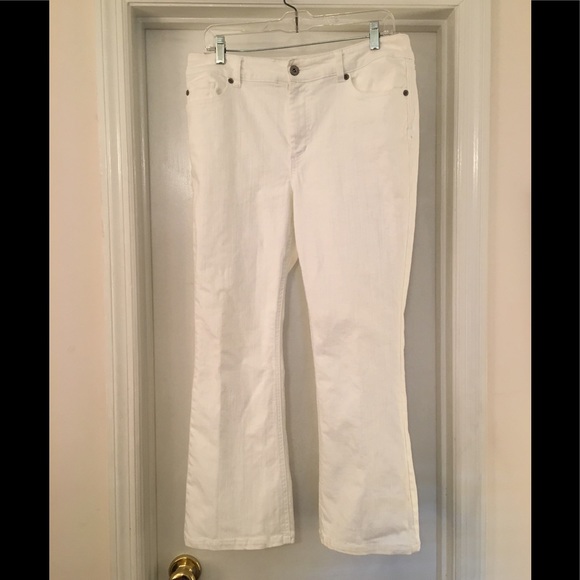 chico's platinum white jeans